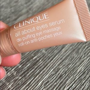 Clinique eye de-puffing serum